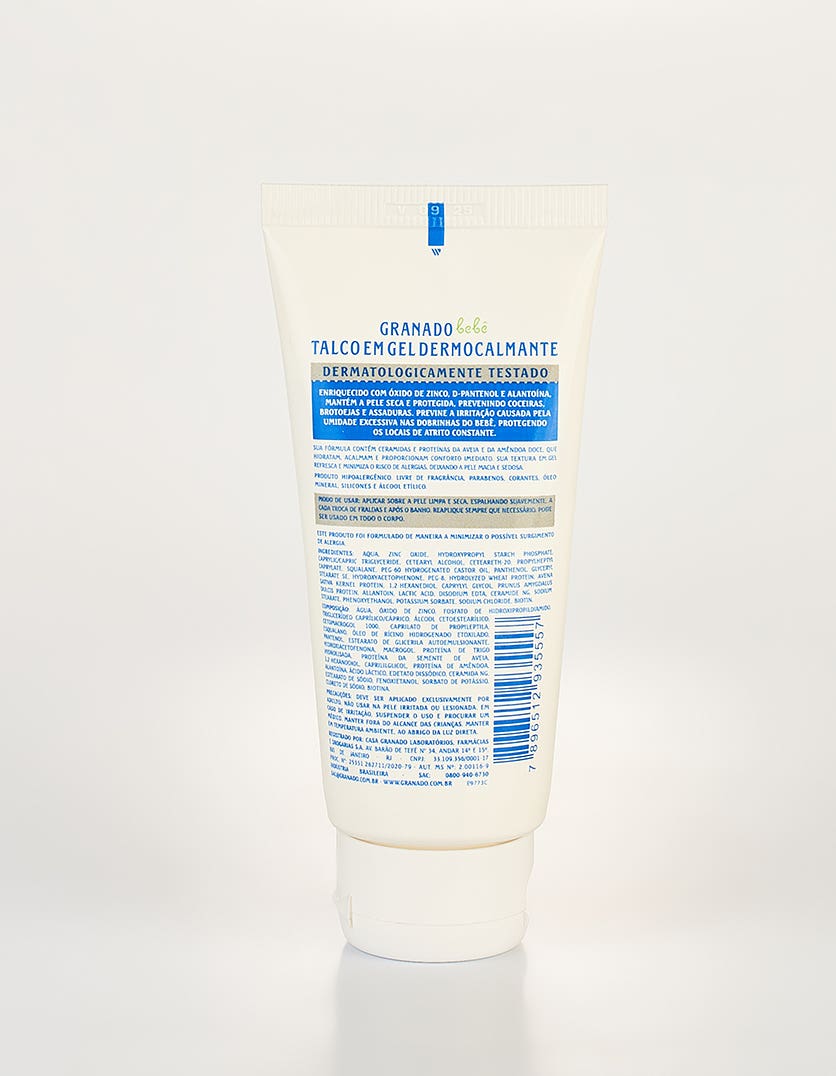 Talco em Gel Dermocalmante Bebê Peles Sensíveis 80g - Image 4
