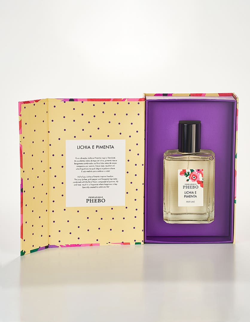 Perfume Phebo Lichia & Pimenta 100ml - Image 4