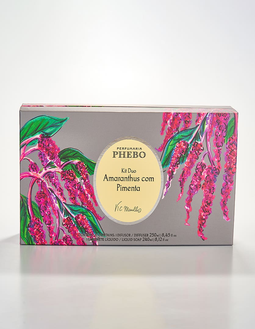 Kit Difusor de Ambientes 250ml + Sabonete Líquido Phebo Amaranthus com Pimenta 240ml - Image 4