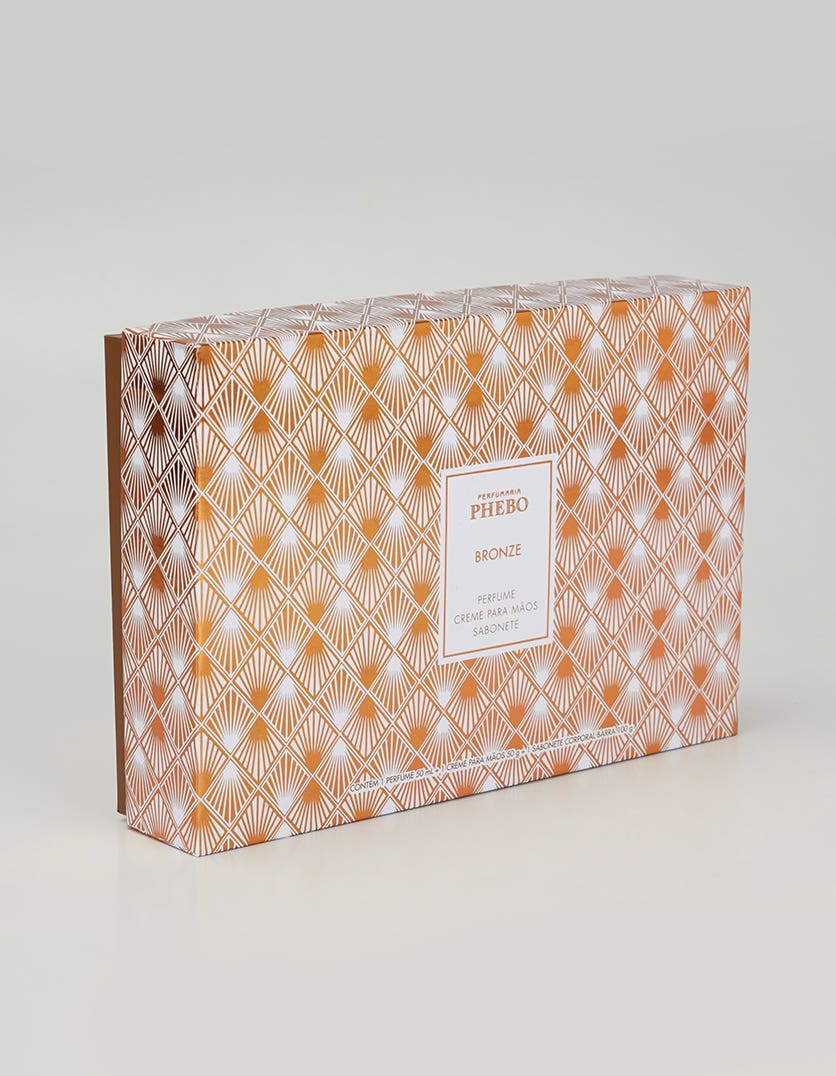 Kit Perfume + creme mãos + sabonete em barra Bronze - Image 4