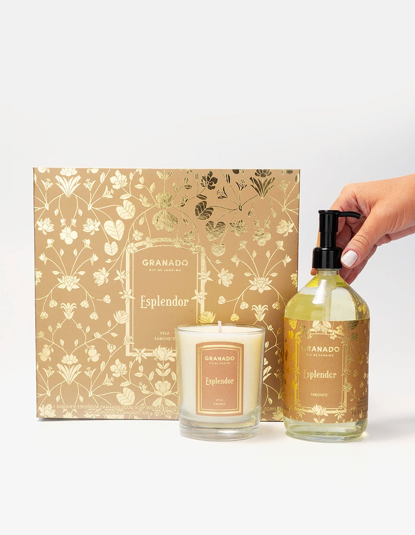 Kit Vela & Sabonete Líquido Esplendor - Image 3