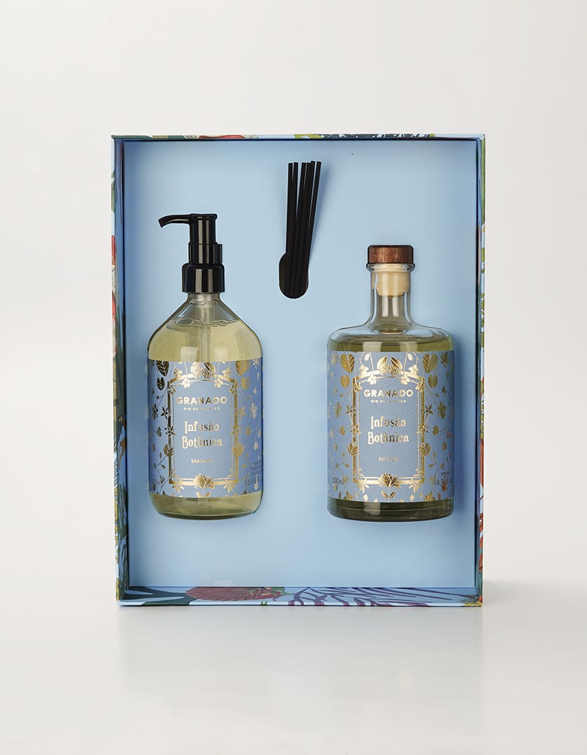 Duo Difusor de Ambientes & Sabonete Líquido Infusão Botânica 500ml - Image 4