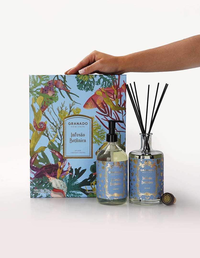 Duo Difusor de Ambientes & Sabonete Líquido Infusão Botânica 500ml - Image 3