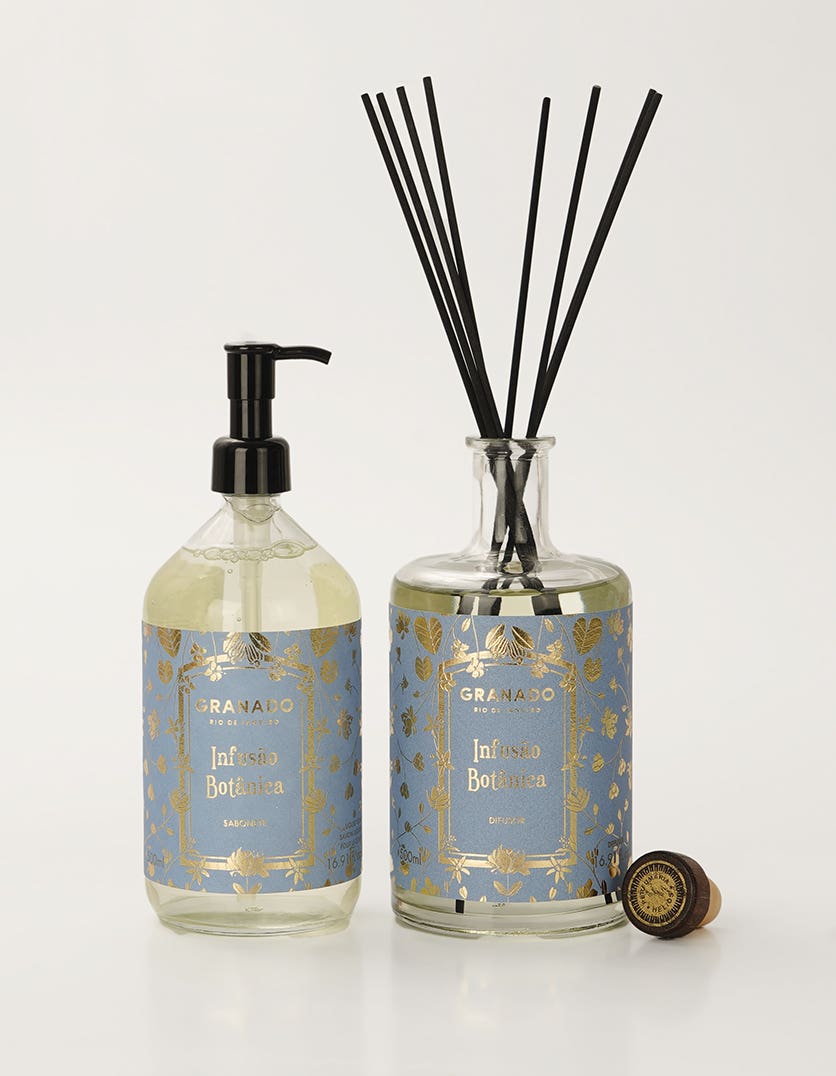 Duo Difusor de Ambientes & Sabonete Líquido Infusão Botânica 500ml - Image 2