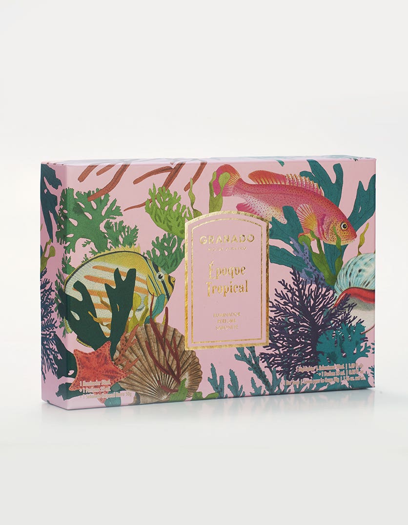 Kit Iluminador + Perfume + Sabonete em Barra Époque Tropical - Image 4