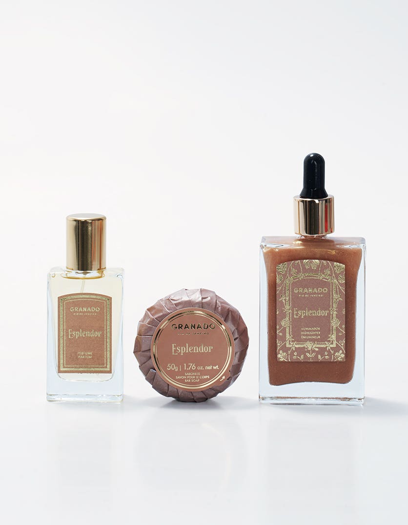 Kit Iluminador + Perfume + Sabonete em Barra Esplendor - Image 2