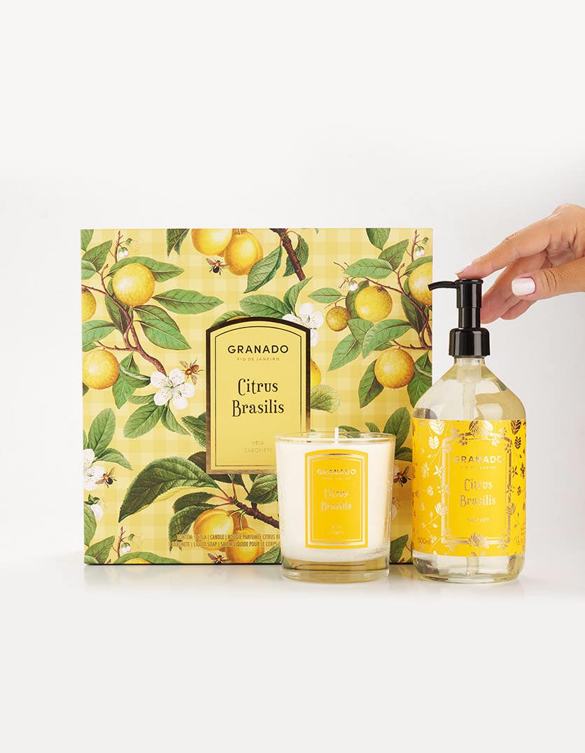 Kit Vela & Sabonete Líquido Citrus Brasilis Picnic - Image 3