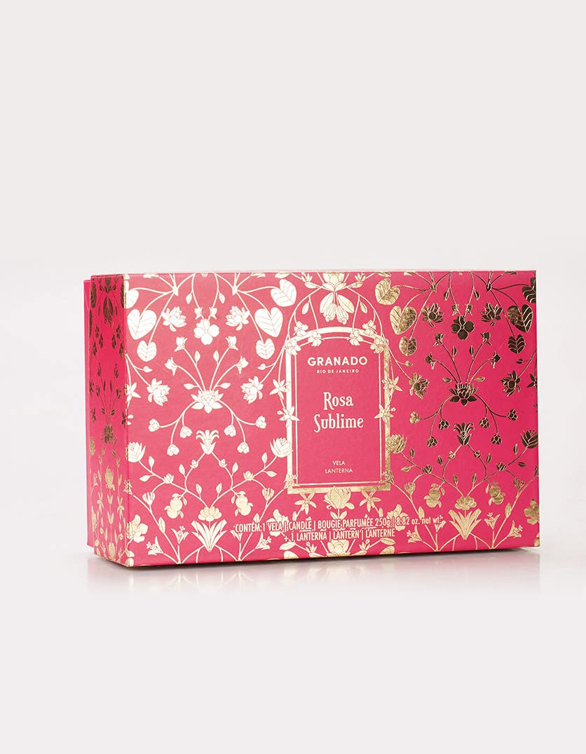 Kit Vela & Lanterna Rosa Sublime - Image 4