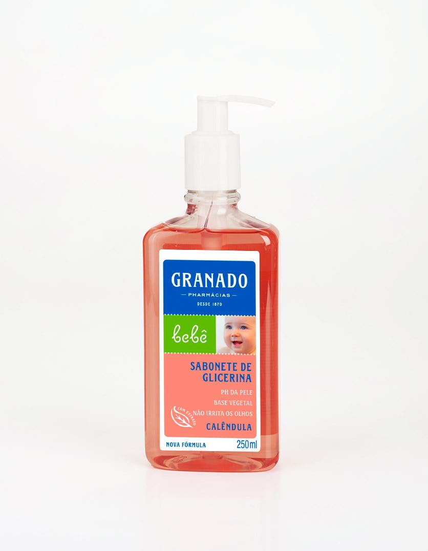 Sabonete Líquido de Glicerina Granado Bebê Calêndula 250ml